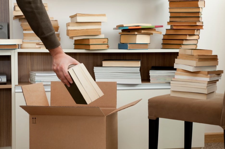 How to Pack Books for Storage