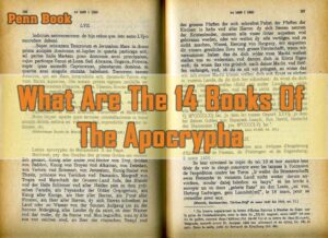 What Are The 14 Books Of The Apocrypha