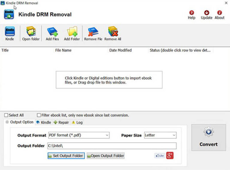 epubee drm removal where does it output