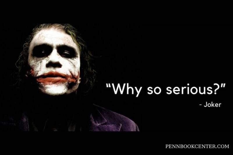 Best Joker Why So Serious Quotes From The Dark Knight