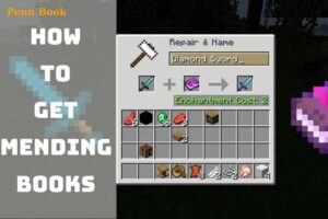 How To Get Mending Books in Minecraft