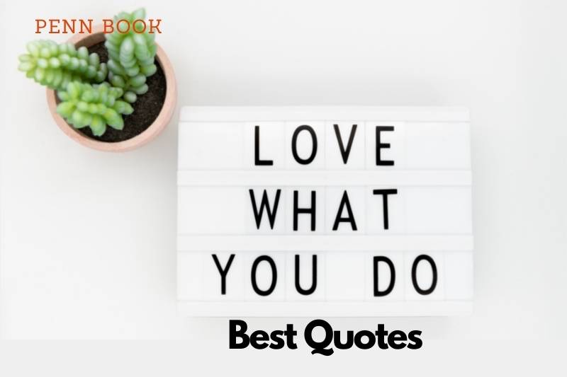 Love What You Do Quotes