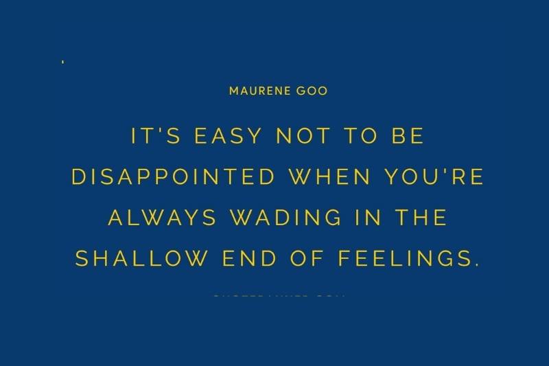Maurene Goo, The Way You Make Me Feel