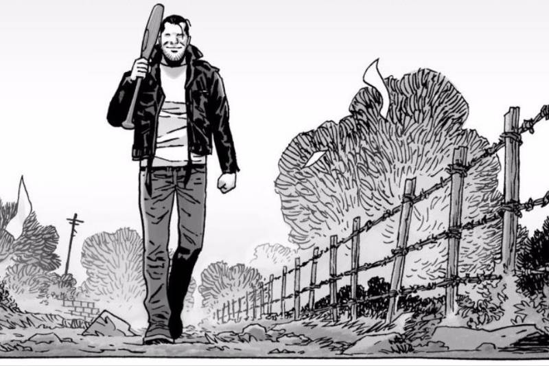 What Happened To Negan Before The Final Walking Dead Comic Issue?