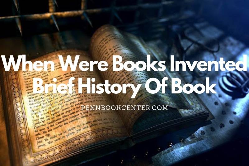 When Were Books Invented