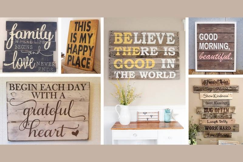 Wooden Signs With Quotes (1)