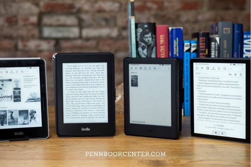Types of Content to consider when purchasing a Kindle
