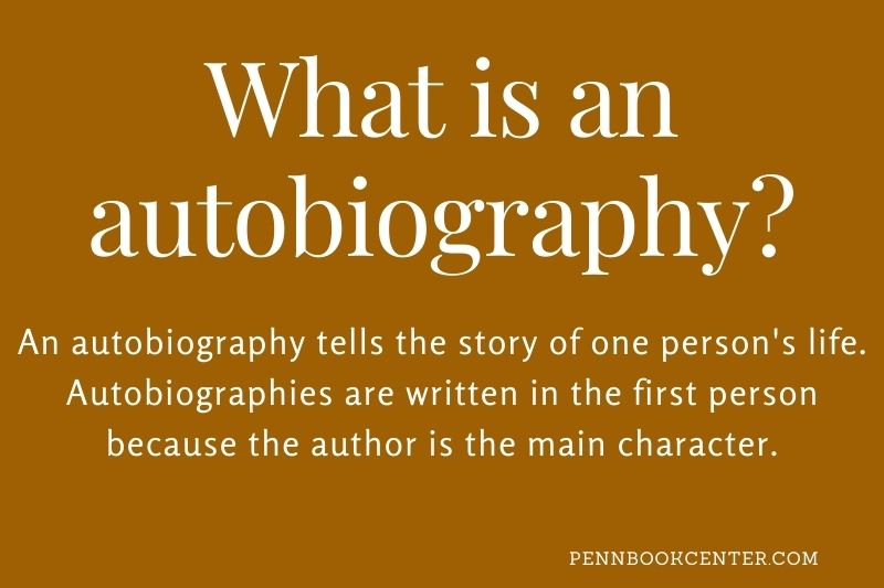 What is a autobiography