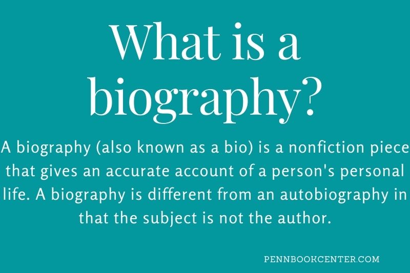 What is a biography?