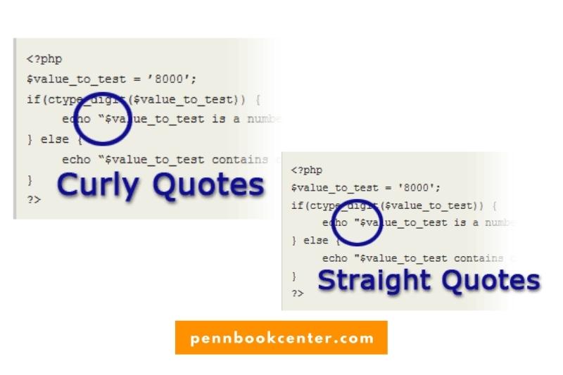 Smart Quotes or Straight Quotes