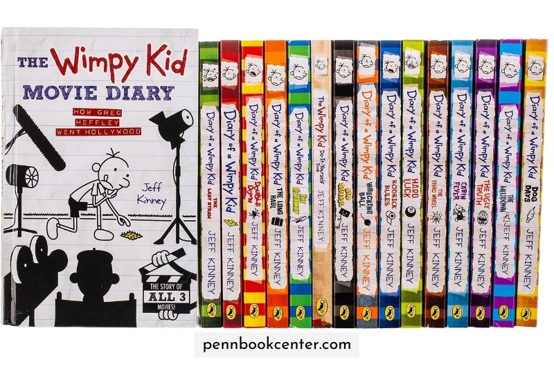 diary of a wimpy kid how many books