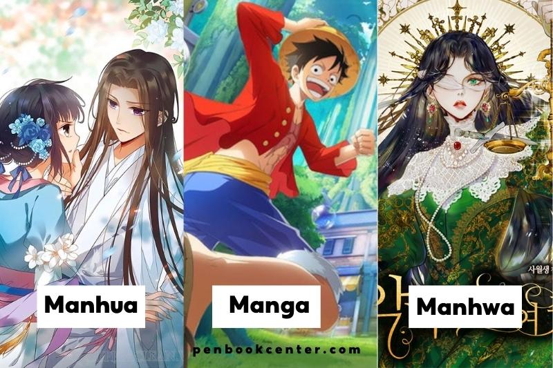 difference between manga and manhwa