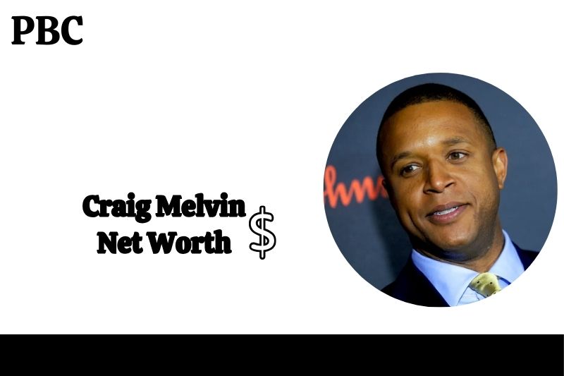 Craig Melvin Net Worth 2024 PBC