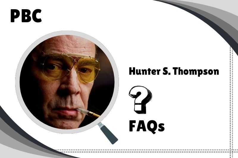 Hunter S Thompson Net Worth 2024 Financial Insights PBC