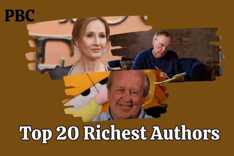 Top 50 Richest Authors in the World 2024: Rank, Net Worth, Notable Works