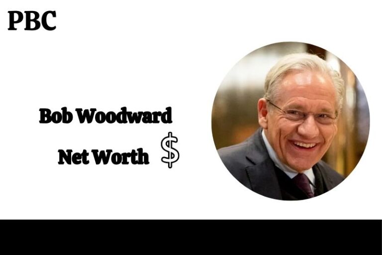 Bob Woodward Net Worth In 2024 Financial Insights PBC