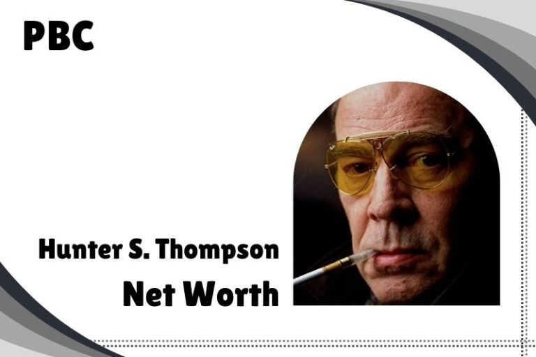 Hunter S Thompson Net Worth 2025 How Did He Make His Money?