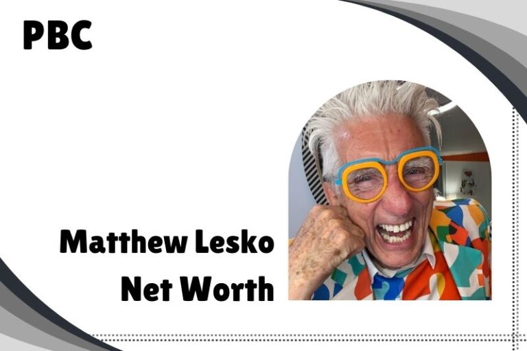 Matthew Lesko Net Worth In 2024: Financial Insights | PBC