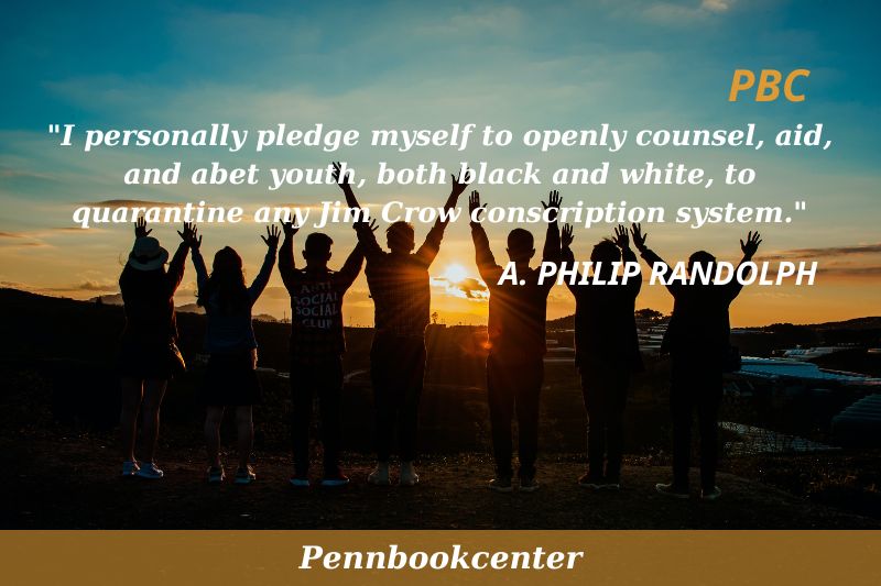 I personally pledge myself to openly counsel, aid, and abet youth, both black and white, to quarantine any Jim Crow conscription system.