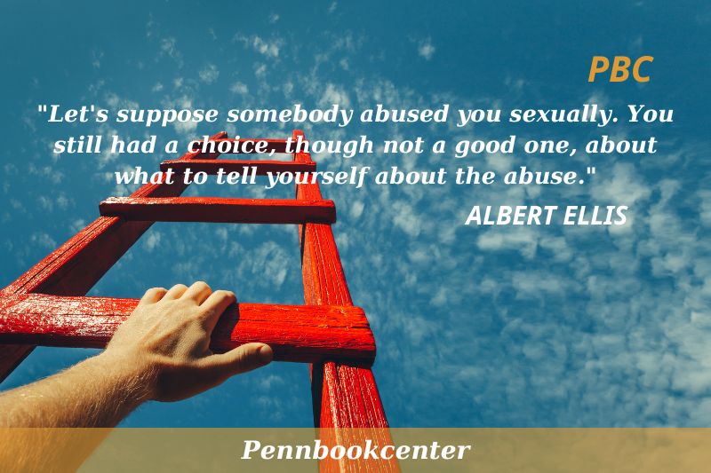 Let's suppose somebody abused you sexually. You still had a choice, though not a good one, about what to tell yourself about the abuse.