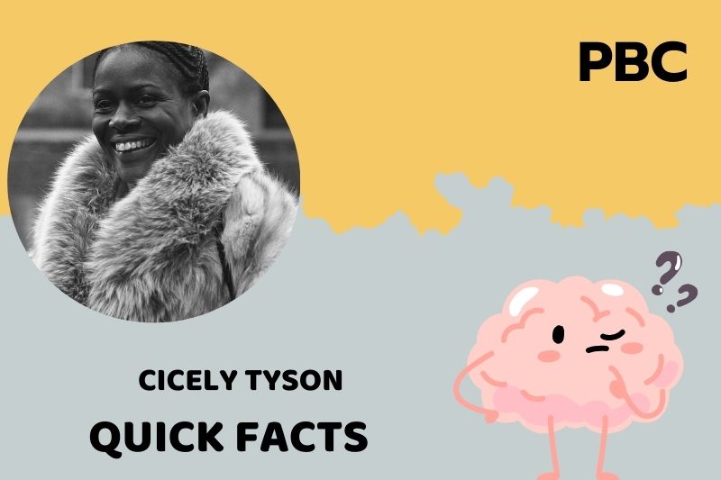 Cicely Tyson Quick Facts 3 Cicely Tyson Quick Facts