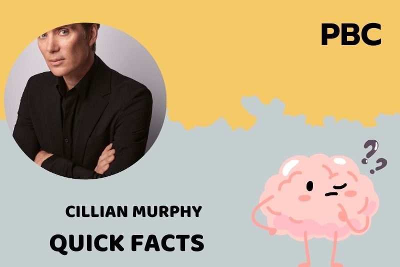 Cillian Murphy Quick Facts 3 Cillian Murphy Quick Facts