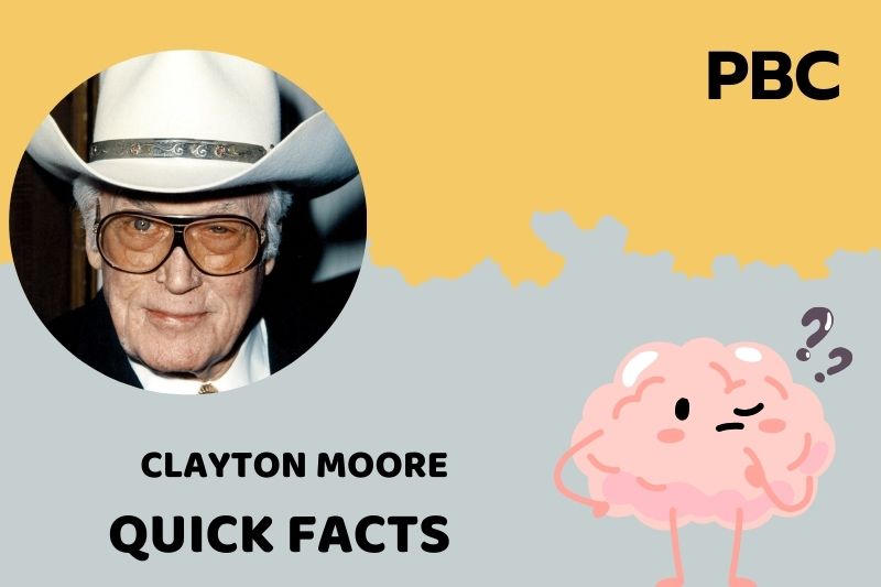 Clayton Moore Quick Facts 3 Clayton Moore Quick Facts
