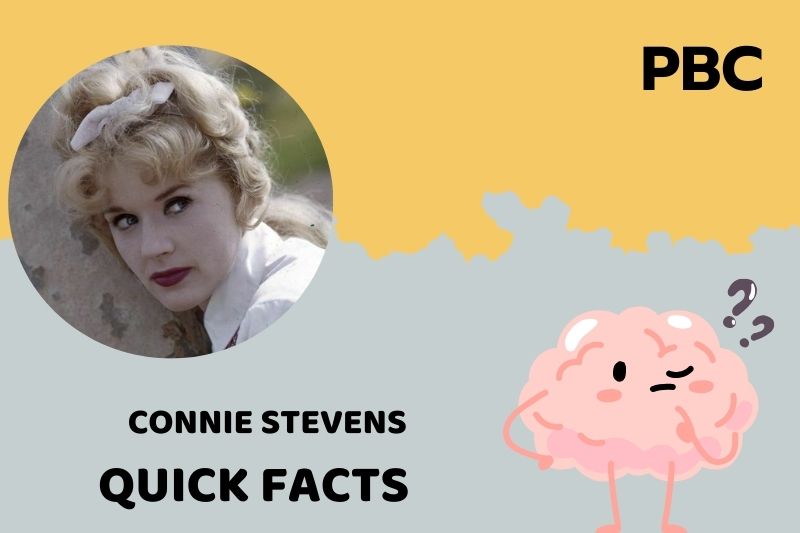 Connie Stevens Quick Facts 3 Connie Stevens Quick Facts