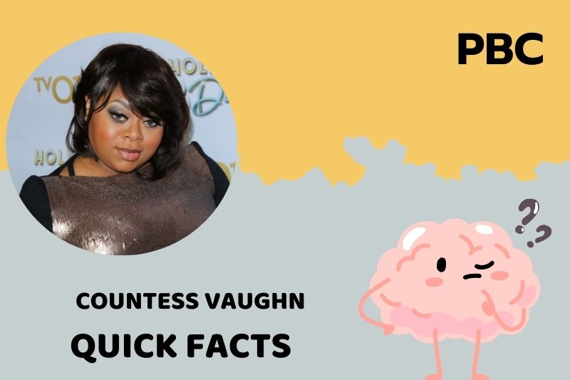 Countess Vaughn Quick Facts