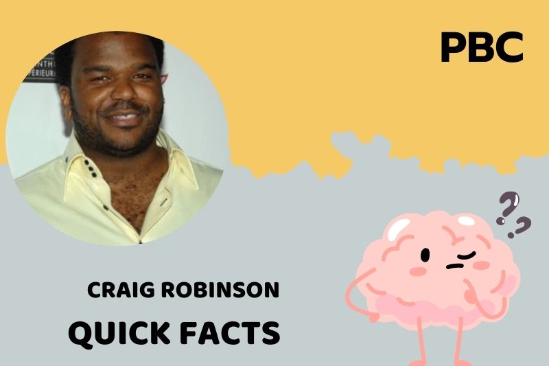 Craig Robinson Quick Facts 3 Craig Robinson Quick Facts