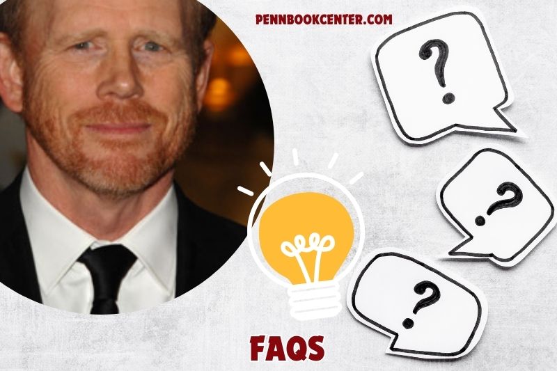 FAQs about Ron Howard