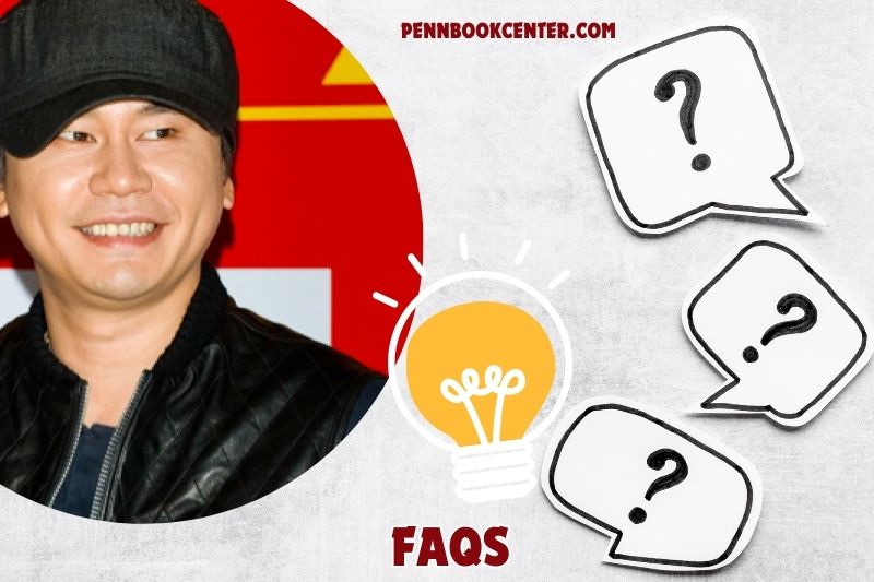 FAQs about Yang Hyun Suk