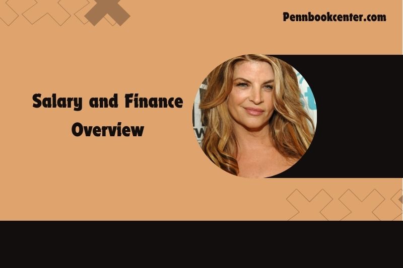 Kirstie Alley Salary and Finance Overview