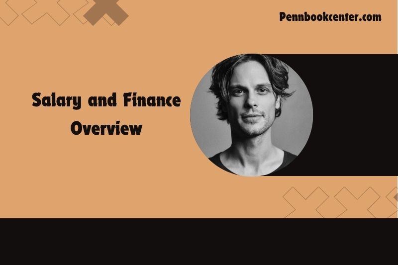 Matthew Gray Gubler Salary and Finance Overview