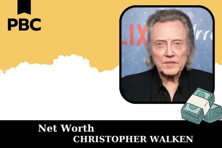 Christopher Walken Net Worth 2025: Wealth, Salary & Financial Overview