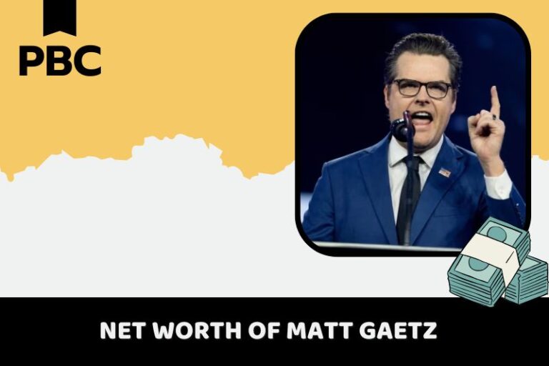 Matt Gaetz Net Worth 2024 Exploring His Real Estate And Family Assets