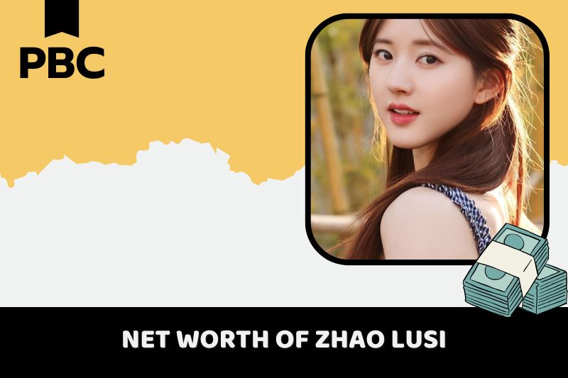 What is Net Worth of Zhao Lusi 2024