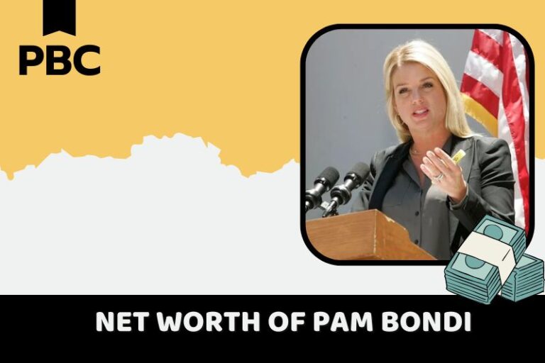 Pam Bondi Net Worth 2024 Wealth, Achievements, And Career Insights(02)