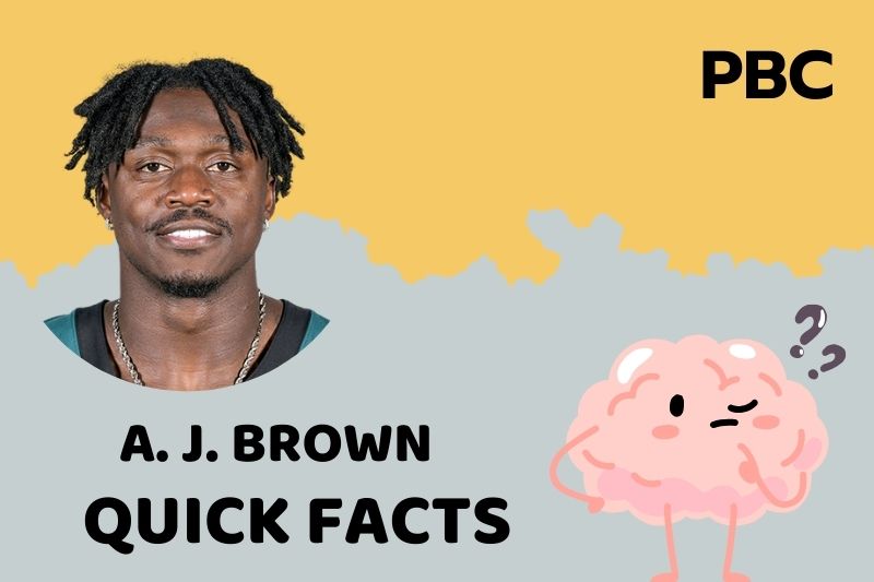 A. J. Brown Quick Facts 3 A. J. Brown Quick Facts