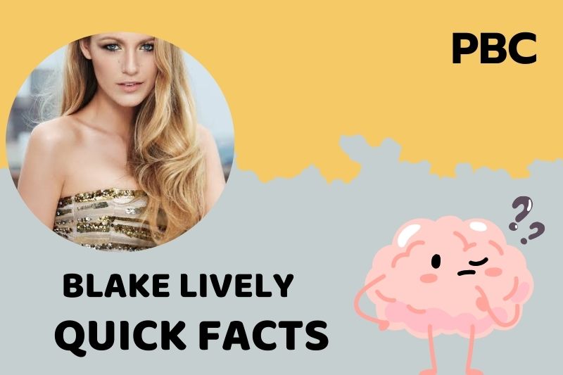 Blake Lively Quick Facts 3 Blake Lively Quick Facts