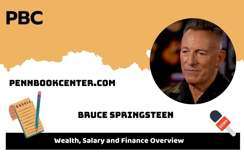 Bruce Springsteen Wealth Salary and Financial Overview 5 Bruce Springsteen Wealth, Salary and Financial Overview