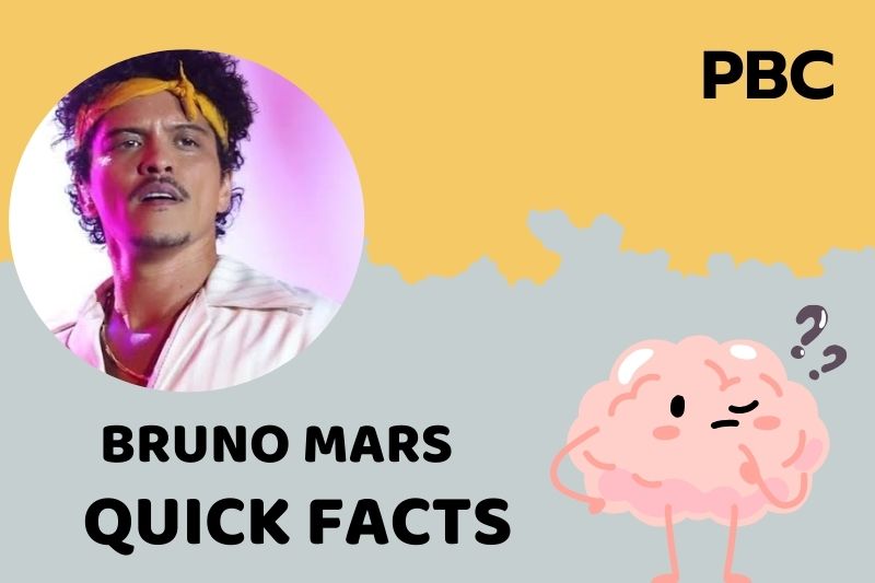 Bruno Mars Quick Facts 3 Bruno Mars Quick Facts