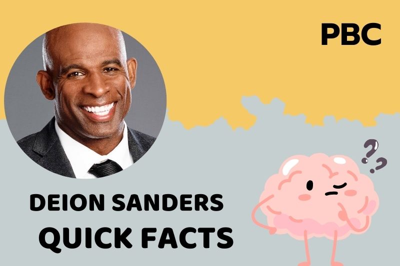 Deion Sanders Quick Facts