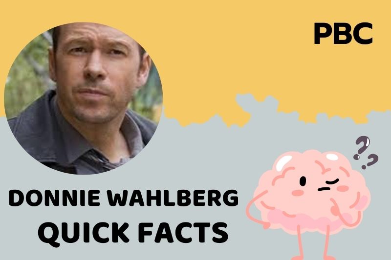 Donnie Wahlberg Quick Facts