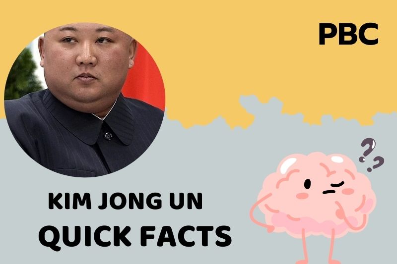 Kim Jong Un Quick Facts 3 Kim Jong Un Quick Facts