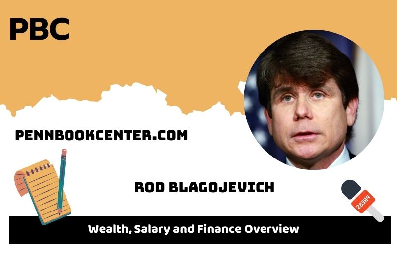 Rod Blagojevich Wealth, Salary and Financial Overview