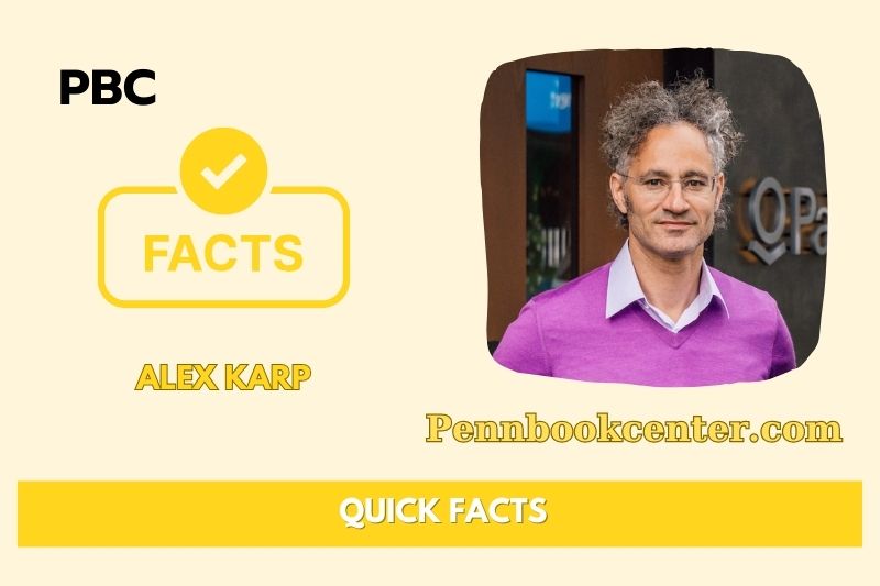 Alex Karp Quick Facts 3 Alex Karp Quick Facts