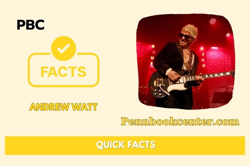 Andrew Watt Quick Facts 3 Andrew Watt Quick Facts