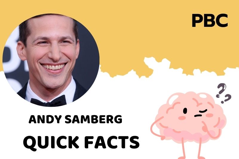 Andy Samberg Quick Facts