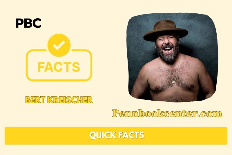 Bert Kreischer Quick Facts